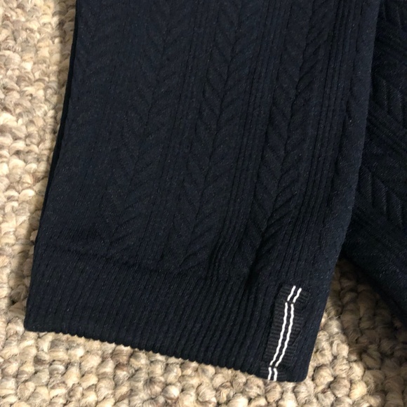 Navy Blue Nautica Fleece Lined Tights - Picture 4 of 7